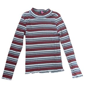 Vince Camuto Multicolor Striped Knit Top
